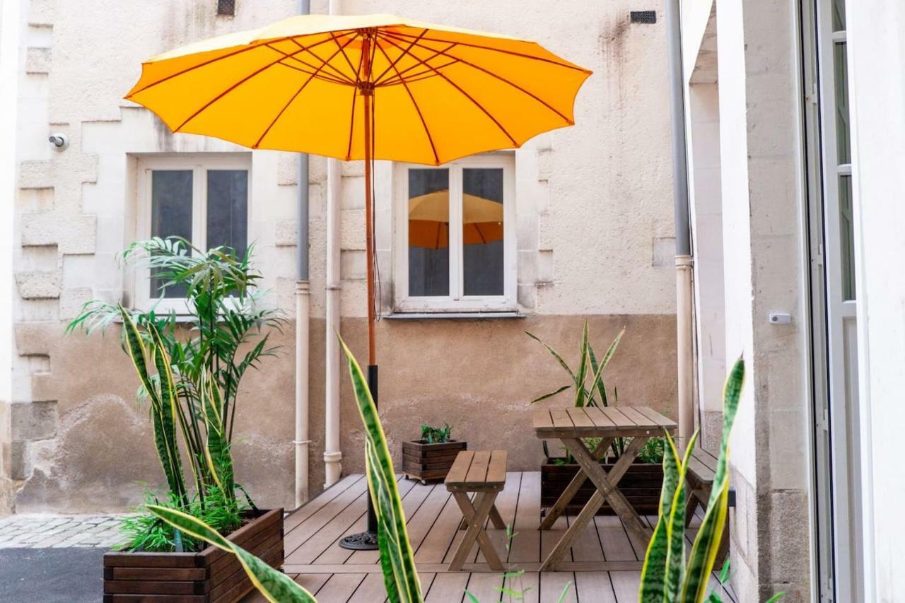 נאנט Hypercentre Appart 2 A 4 Pers, Calme & Cosy Avec Terrasse Privee מראה חיצוני תמונה